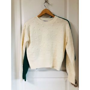 (2) VYLETTE BAUBLE STITCH SWEATERS SZ S